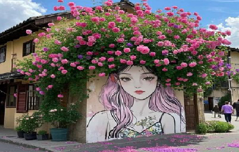 岳西怎么设计网红打卡墙绘