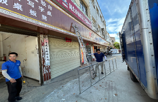 岳西装招牌的时候要注意什么？