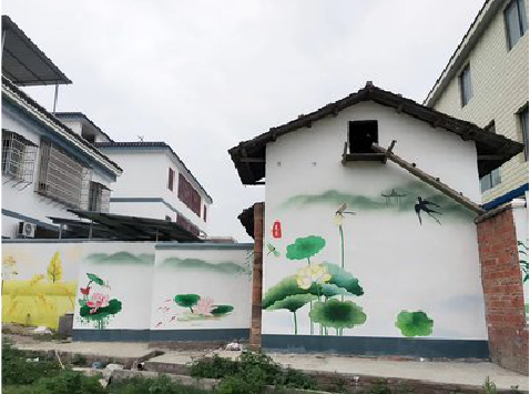 岳西室外墙绘-从选材到保养。