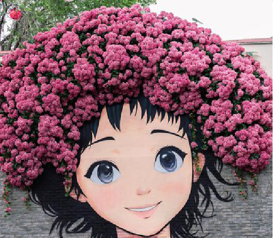 岳西墙体彩绘-网红墙打卡