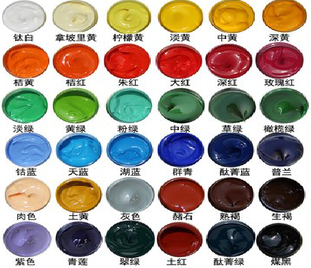 岳西墙绘颜色的选择有讲究。